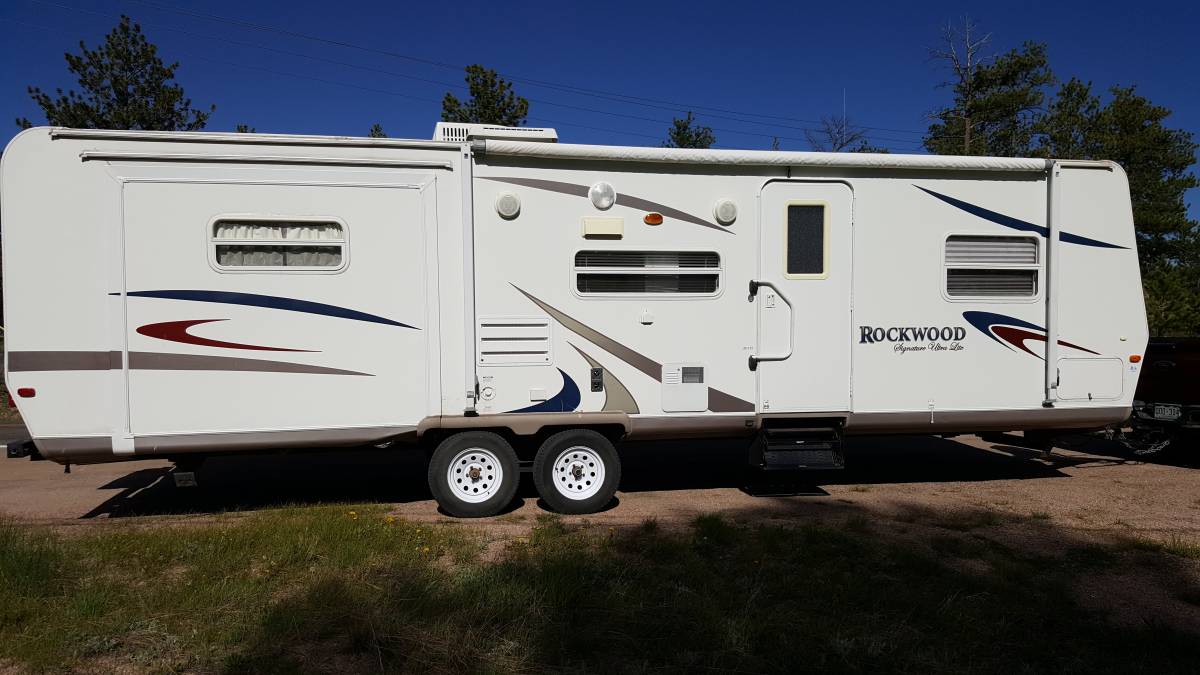 2007 Forest River Rockwood Ultralite Trailer RV Rental 2007 Forest River Rockwood Ultra Lite Weight