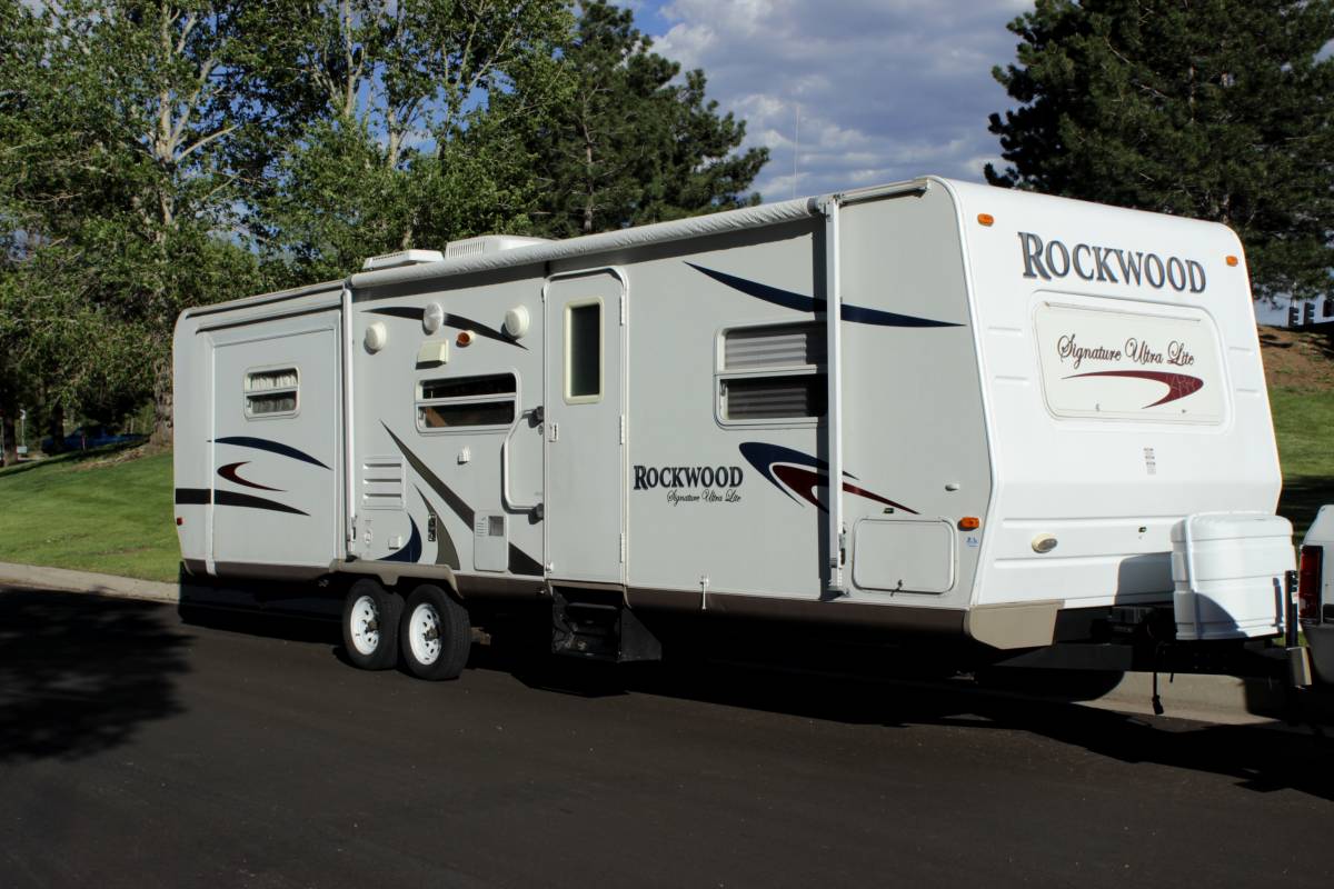 2007 Forest River Rockwood Ultralite Trailer RV Rental 2007 Forest River Rockwood Ultra Lite Weight