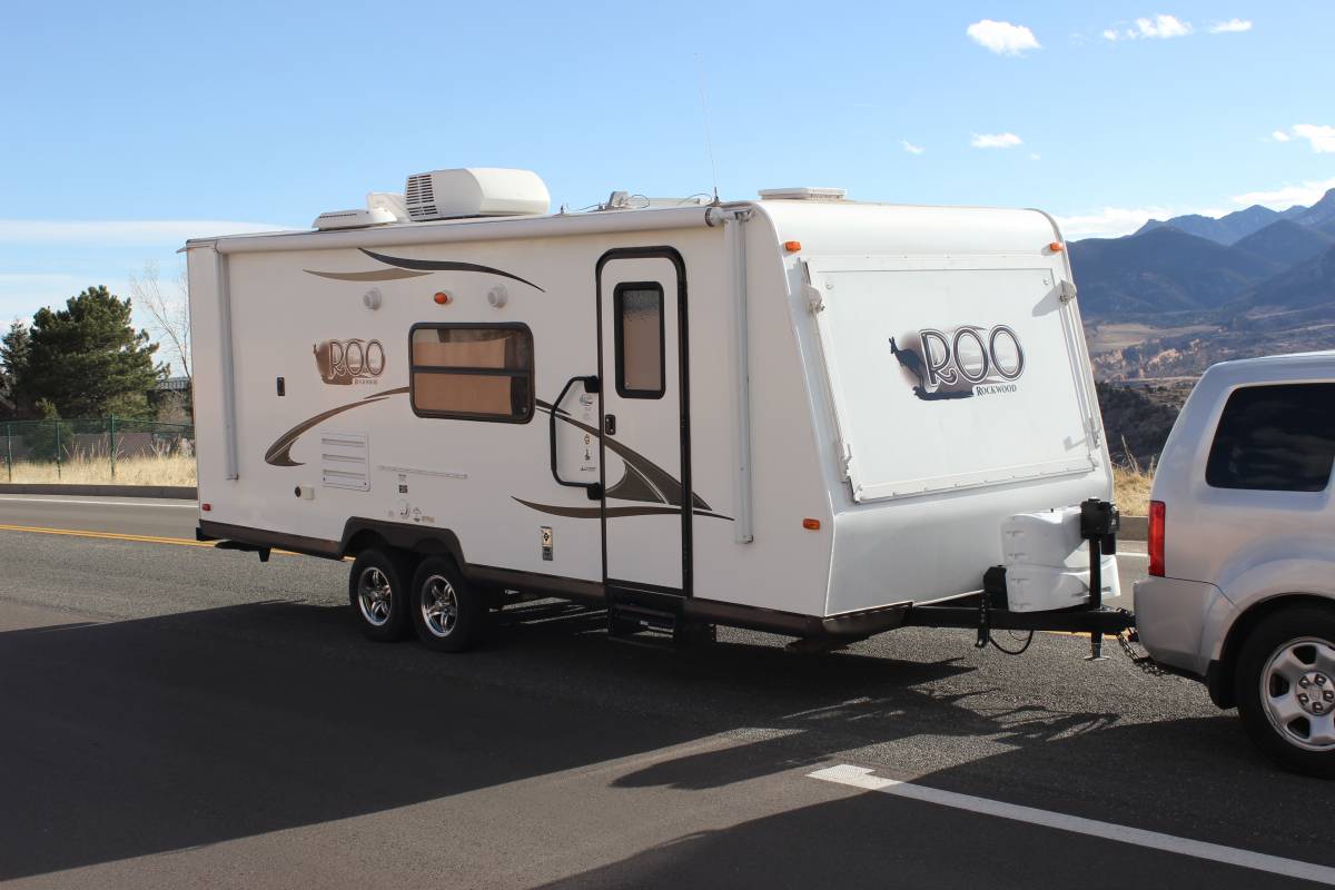 Small Towable Campers 2014 Rockwood Roo Hybrid Trailer