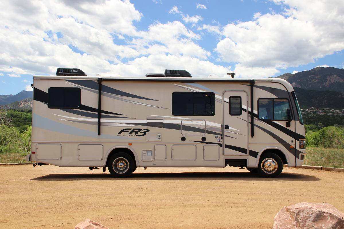 Class A RV Rental Class A Motorhome Rental 2015 Forest River FR3