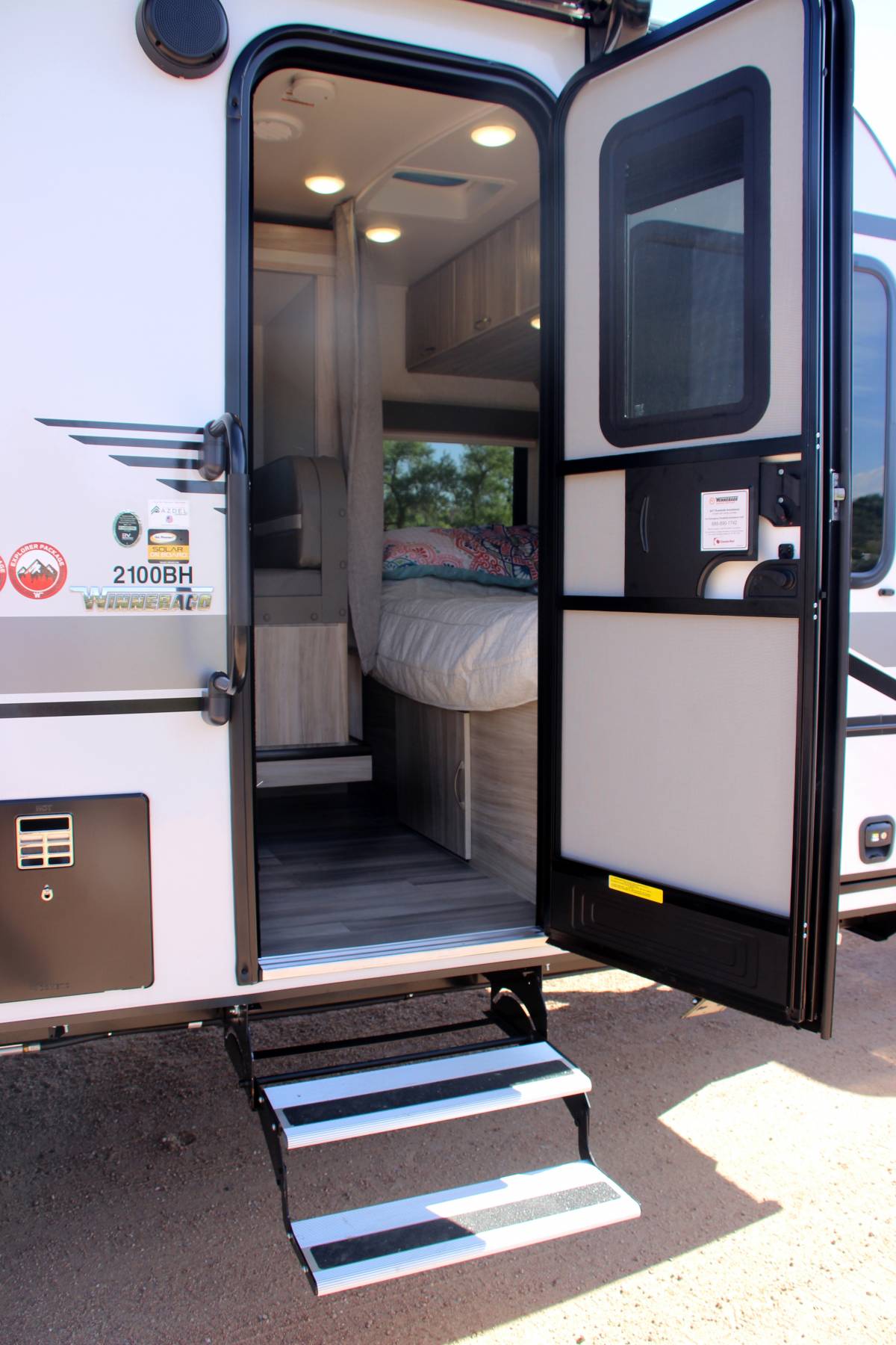 micro winnebago travel trailer