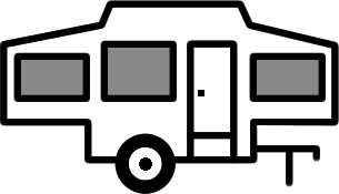 Tent Popup Trailer Icon