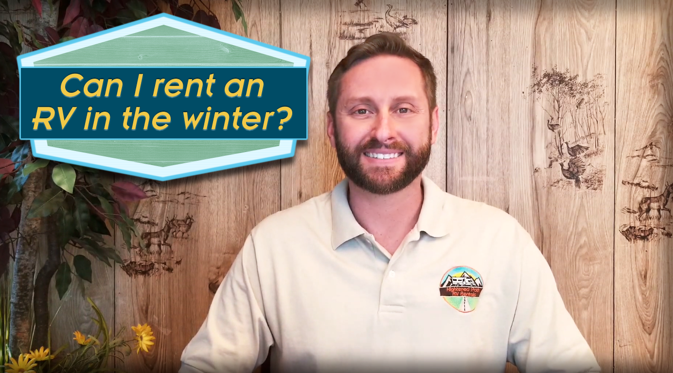 Can I rent an RV during the winter